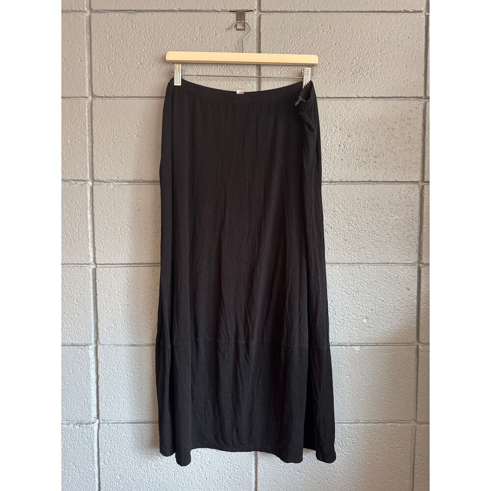 Kleen Plus Size Stretchy Maxi Skirt size 2X in Black